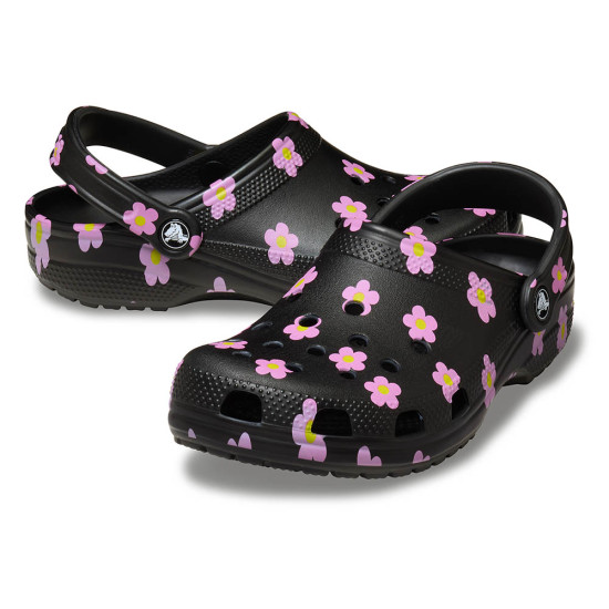 Crocs Kids' Classic Flower Clog